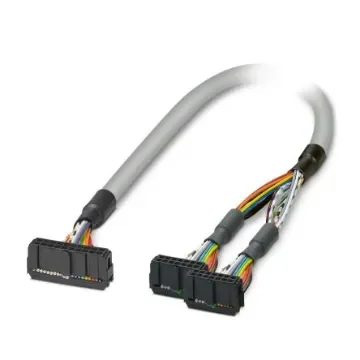 Phoenix Contact CK2215 Series Round IDC Socket Cable Assembly, 2.54mm Pitch, 3m Length, IDC to IDC - 2300818 product image