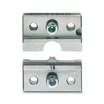Phoenix Contact, CF 500 Crimp Die, Uninsulated Terminals, Wire size 16mm², Coaxial Type Uninsulated - 1212257 product image