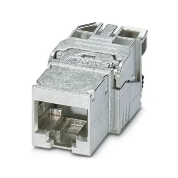 Phoenix Contact CUC Series Female RJ45 Connector, Snap-In, Cat6a Straight 8 -Way - 1417274 product image