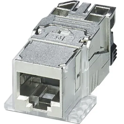 Phoenix Contact CUC Series Female RJ45 Connector, Panel Mount, Cat6a Straight 8 -Way - 1418984 product image