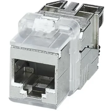 Phoenix Contact CUC Series Female RJ45 Connector, Panel Mount, Cat6a Straight 8 -Way - 1419021 product image