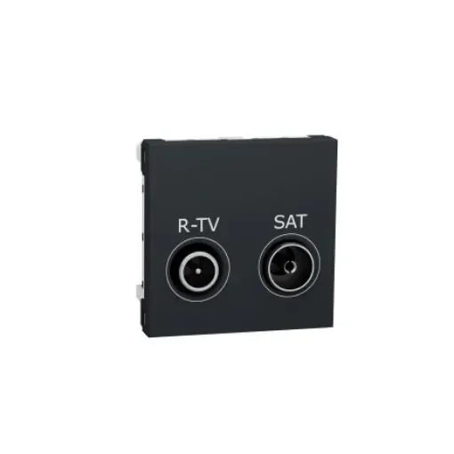 Schneider Electric Anthracite Plug Socket, IEC - NU345454 product image