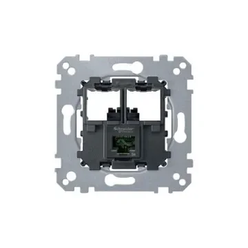 Schneider Electric, Merten inserts Data Socket for use with Ethernet Connector - MTN4576-0001 product image
