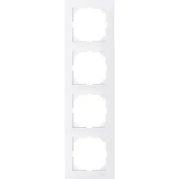 Schneider Electric White 4 Gang Cover - MTN4040-3619 product image