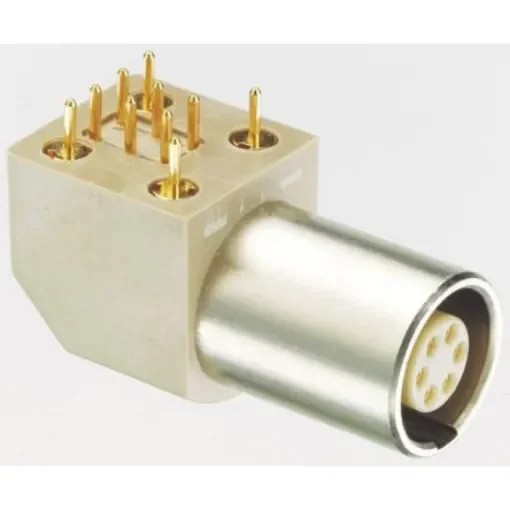 LEMO Circular Connector, 6 Contacts, Panel Mount, Socket, Female, IP50, 1B Series - EPG.1B.306.HLN product image