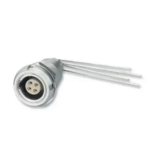 LEMO Circular Connector, 6 Contacts, Panel Mount, Socket, Female, IP50, 1B Series - EEG.1B.306.CLV product image