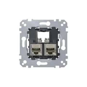 Schneider Electric, Merten inserts Data Socket for use with Ethernet Connector - MTN4576-0022 product image