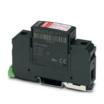 Phoenix Contact 1 Phase Surge Protector, 40kA, 1000V (Volts), DIN Rail Mount - 2910368 product image