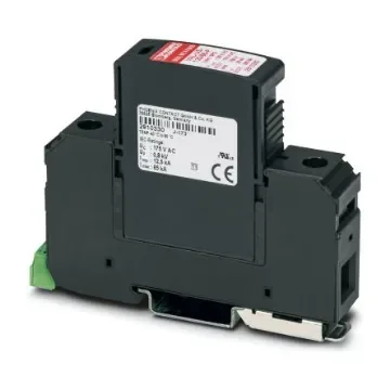 Phoenix Contact 1 Phase Surge Protector, 80kA, 1500V (Volts), DIN Rail Mount - 2910377 product image