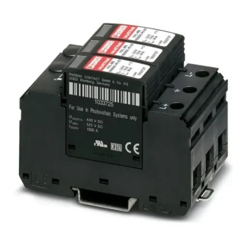 Phoenix Contact 1 Phase Surge Arrester, 4kV, DIN Rail Mount - 1033708 product image