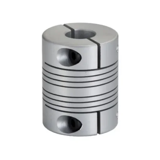 RS PRO Beam Coupling, 25.4mm Outside Diameter, 6 x 10mm Bore, 31.8mm Length Flexible Beam Coupling - 132143 product image