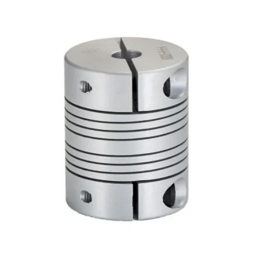 RS PRO Beam Coupling, 25.4mm Outside Diameter, 6 x 8mm Bore, 31.8mm Length Flexible Beam Coupling - 132145 product image