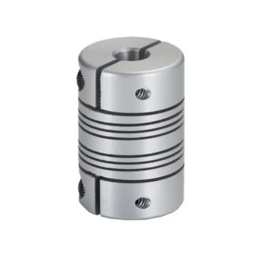 RS PRO Beam Coupling, 12.7mm Outside Diameter, 4mm Bore, 19.1mm Length Flexible Beam Coupling - 132147 product image