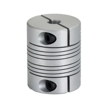 RS PRO Beam Coupling, 25.4mm Outside Diameter, 6mm Bore, 31.8mm Length Flexible Beam Coupling - 132151 product image