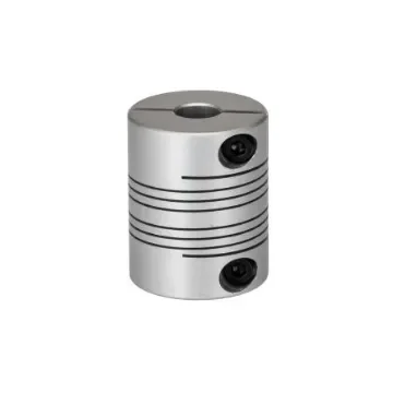 RS PRO Beam Coupling, 25.4mm Outside Diameter, 8mm Bore, 31.8mm Length Flexible Beam Coupling - 132152 product image