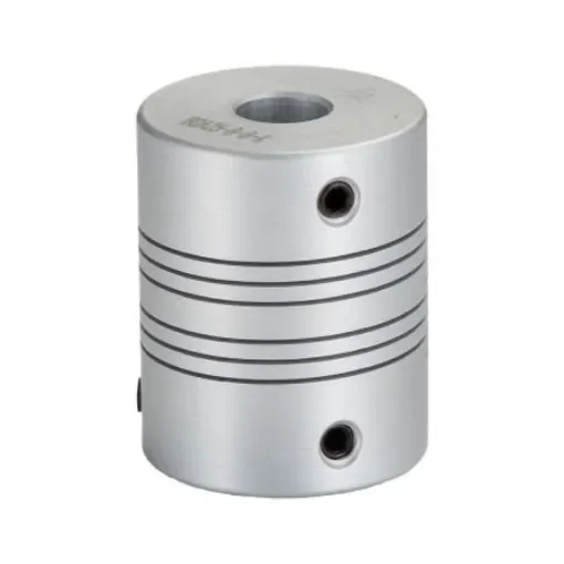 RS PRO Beam Coupling, 25.4mm Outside Diameter, 8mm Bore, 31.8mm Length Flexible Beam Coupling - 132161 product image