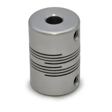 RS PRO Beam Coupling, 25.4mm Outside Diameter, 10mm Bore, 31.8mm Length Flexible Beam Coupling - 132162 product image