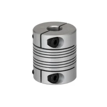 RS PRO Beam Coupling, 0.75in Outside Diameter, 1/4in Bore, 0.9in Length Flexible Beam Coupling - 132166 product image