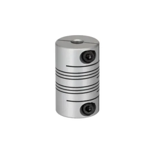 RS PRO Beam Coupling, 19.05mm Outside Diameter, 5mm Bore, 31.75mm Length Flexible Beam Coupling - 132167 product image