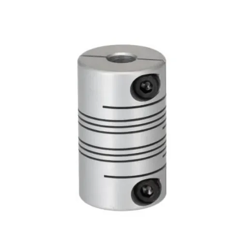 RS PRO Beam Coupling, 19.05mm Outside Diameter, 6mm Bore, 31.75mm Length Flexible Beam Coupling - 132168 product image