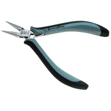 CK Long Nose Pliers, 130 mm Overall, Straight Tip, 23mm Jaw, ESD - T3772 1D120 product image