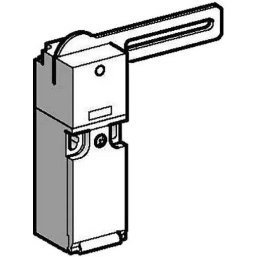 Telemecanique Sensors XCSPL Series Straight Lever Interlock Switch, 2NC, IP67, DP, Glass Fibre Reinforced Nylon Housing - XCSPL762 product image