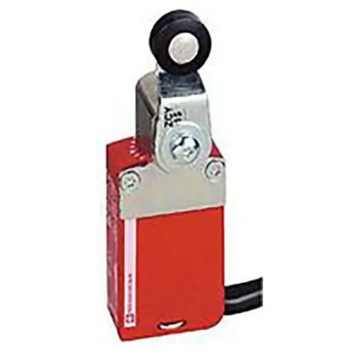 Telemecanique Sensors XCSM Series Roller Lever Interlock Switch, 2NC/1NO, IP66, IP67, IP68, 3P, Metal Housing - XCSM3715L1 product image