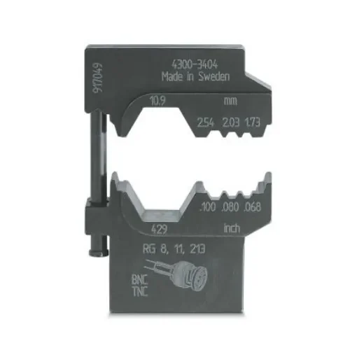 Phoenix Contact, CRIMPFOX-M Crimp Die, Coaxial - 1212752 product image