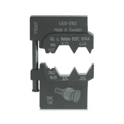 Phoenix Contact, CRIMPFOX-M Crimp Die, Coaxial, Hex size 8.23mm - 1212747 product image