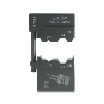 Phoenix Contact, CRIMPFOX-M Crimp Die, Coaxial, Hex size 5.41mm - 1212748 product image