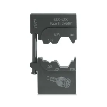 Phoenix Contact, CRIMPFOX-M Crimp Die, Coaxial, Hex size 8.23mm - 1212749 product image