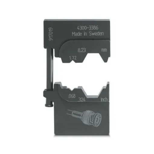 Phoenix Contact, CRIMPFOX-M Crimp Die, Coaxial, Hex size 8.23mm - 1212749 product image