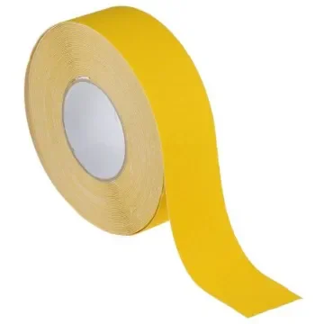 3M Yellow PVC 20m Hazard Tape, 1mm Thickness - BAD50Y product image