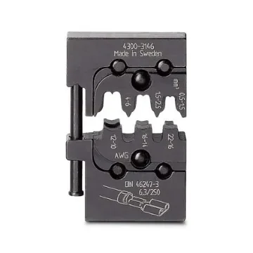 Phoenix Contact, CRIMPFOX-M Crimp Die, Sleeve Connectors, Coaxial Type Non Insulated - 1212741 product image