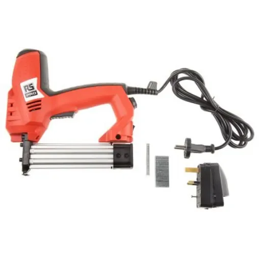 RS PRO 25mm Corded Nail Gun, Type C - EuroPlug, Type G - British 3-pin - 1340388 product image