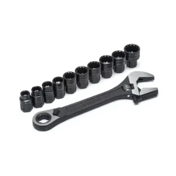 Crescent Adjustable Spanner, 329.946 mm Overall, 1in Jaw Capacity, Adjustable Handle - CPTAW8 product image