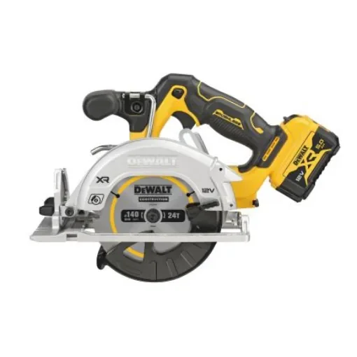 DeWALT DCS512P DCS512P2-QW 140mm Cordless Circular Saw, 12V, Type C - Euro Plug product image