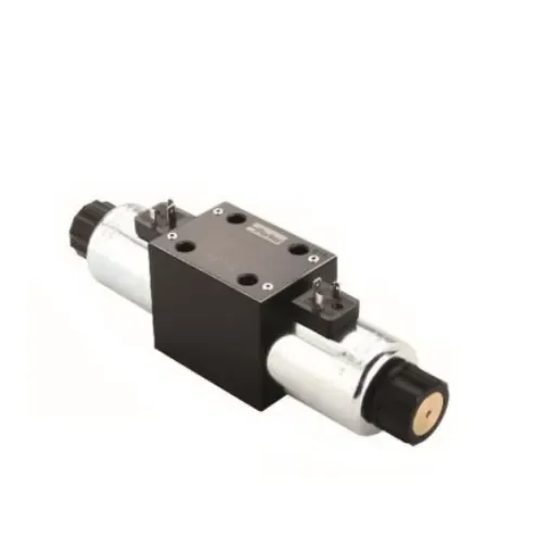 Parker, D1VW004CNYW Solenoid Actuated Directional Control Valve, CETOP 3, C, 110V ac product image