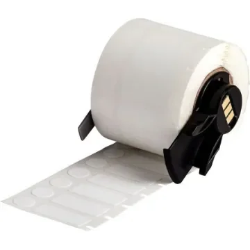 Brady B-499 Nylon Cloth White Label Roll, 25.40mm Width, 9.53mm Height, 500 Qty - PTL-98-499 product image