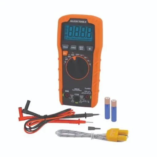 Klein Tools MM420 Handheld LCD Multimeter, 10A dc Max, 600V ac Max product image