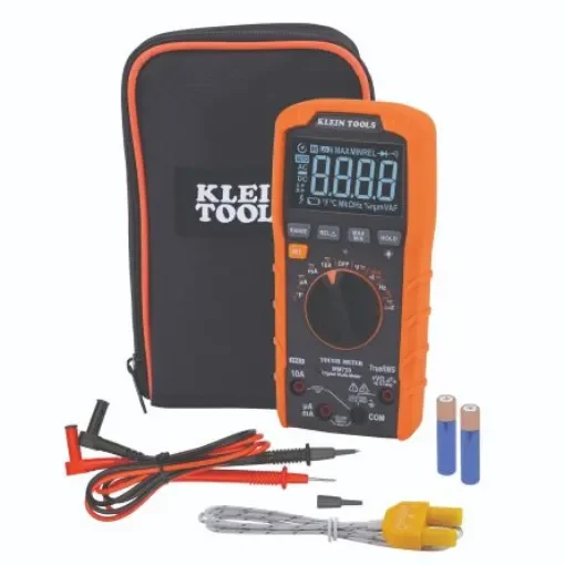 Klein Tools MM720 Handheld LCD Multimeter, 10A dc Max, 600V ac Max product image