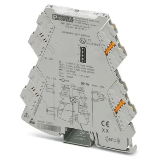 Phoenix Contact MINI MCR Series Signal Conditioner, Current, Voltage Input, Current, Voltage Output, 24V dc Supply, ATEX - 2905028 product image