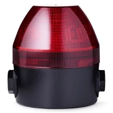 AUER Signal NES Series Red Multiple Effect Beacon, 24-48 V ac/dc, Surface Mount, LED Bulb, IP65, IP67 - 440102408 product image