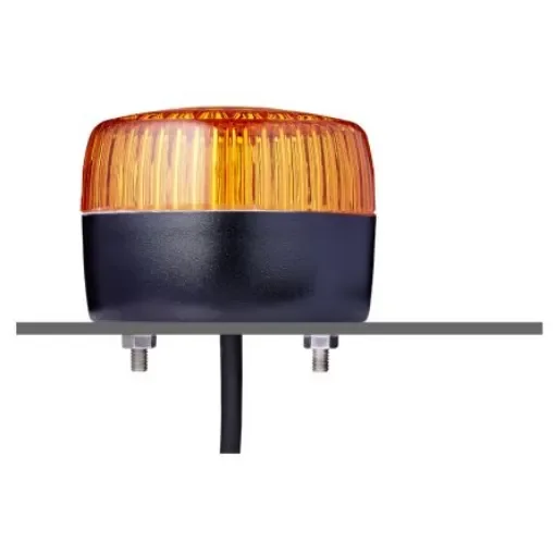 AUER Signal PCL Series Amber Multiple Effect Beacon, 24 V ac/dc, Surface Mount, LED Bulb, IP66, IP67 - 861501405 product image
