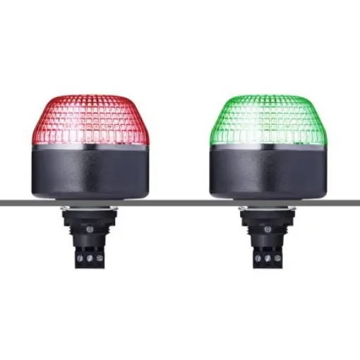 AUER Signal IDL Series Clear Steady Beacon, 24 V ac/dc, Panel Mount, LED Bulb, IP65 - 802626405 product image