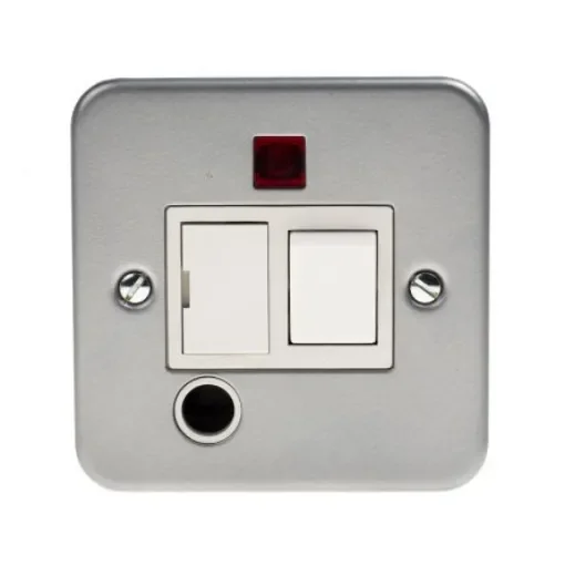 RS PRO 13A 2 Gang Switched Fused Spur - 1351003 product image