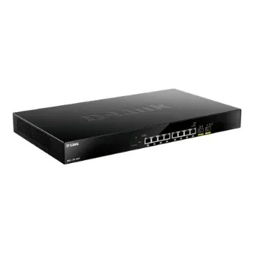 D-Link 10-Port Multi-Gigabit PoE Smart Managed Switch, Smart 10 Port Managed Switch With PoE EU - DMS-1100-10TP/E product image