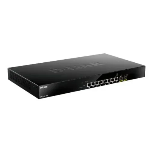 D-Link 10-Port Multi-Gigabit PoE Smart Managed Switch, Smart 10 Port Managed Switch With PoE EU - DMS-1100-10TP/E product image