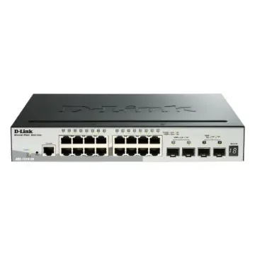 D-Link 20-Port Gigabit Stackable Smart Managed Switch with 10G Uplinks, Smart 20 Port Gigabit Switch - DGS-1510-20 product image