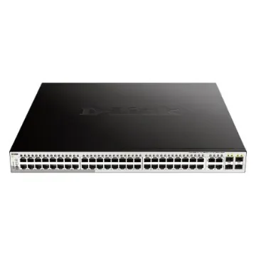D-Link 52-Port Gigabit Smart Managed Max PoE Switch, Smart 52 Port Managed Switch With PoE - DGS-1210-52MP product image
